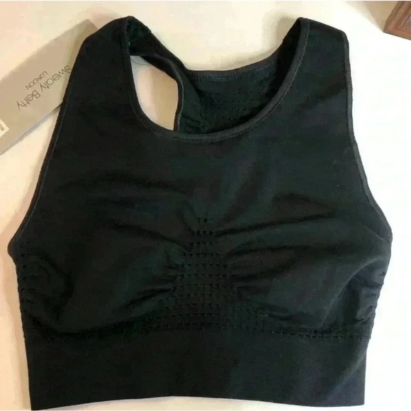 Sweaty Betty Stamina black seamless workout bra size small NWT - Picture 2 of 8